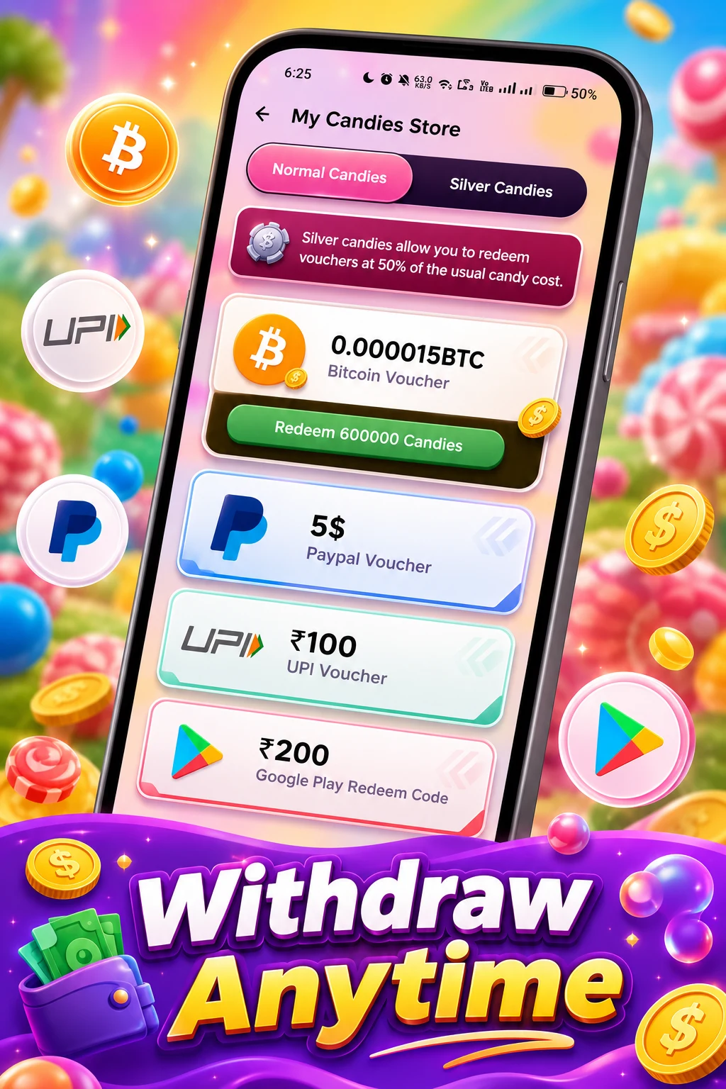 Alpha Candy - Earn Money screenshot